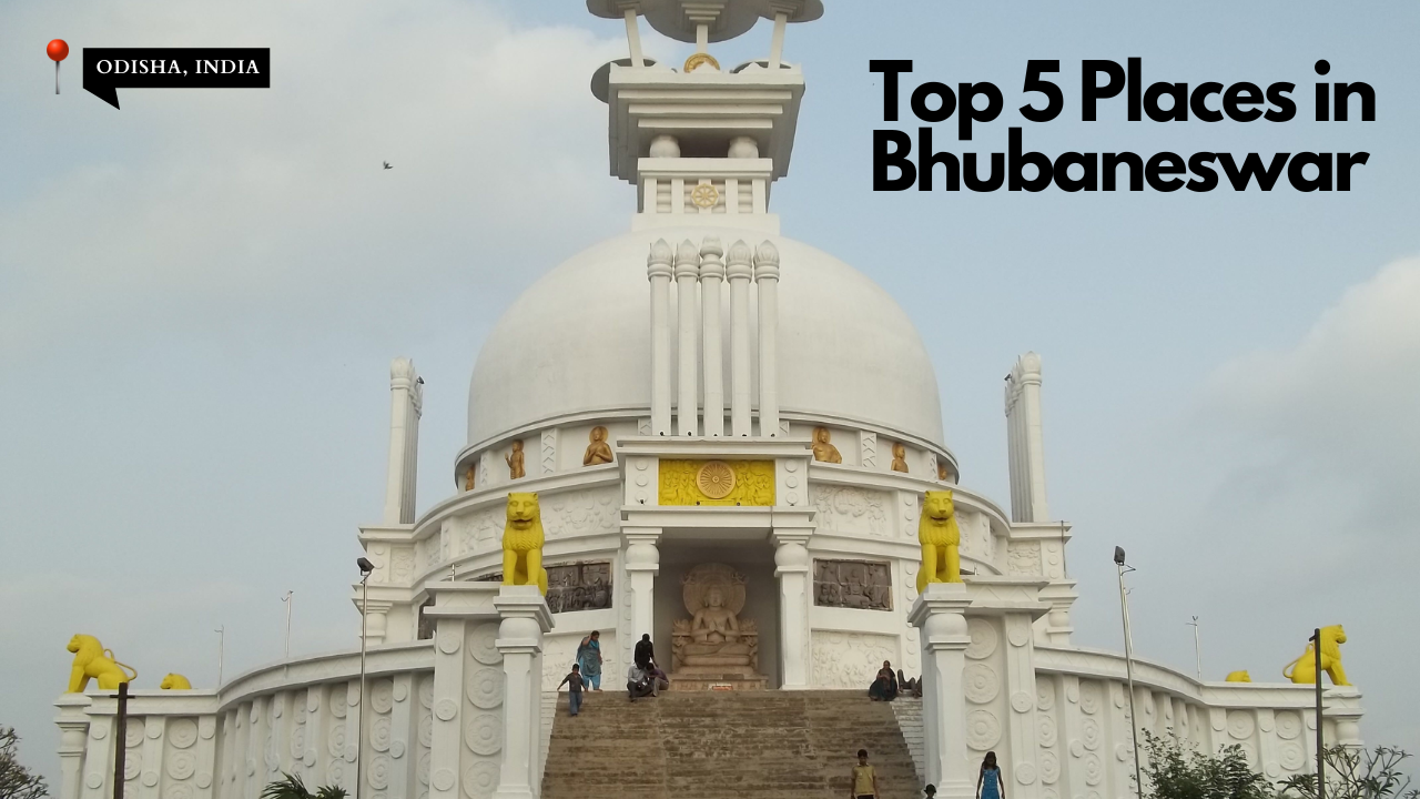 top 5 places in bhubaneswar