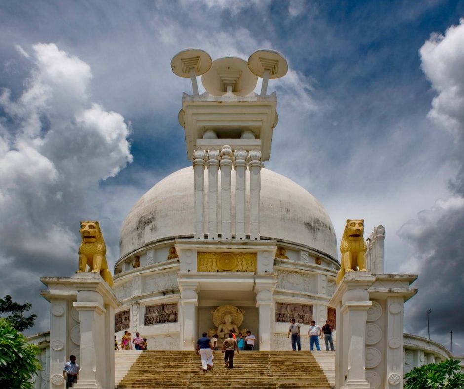 dhauli stupa